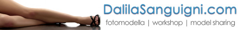 Dalila Sanguigni Fotomodella